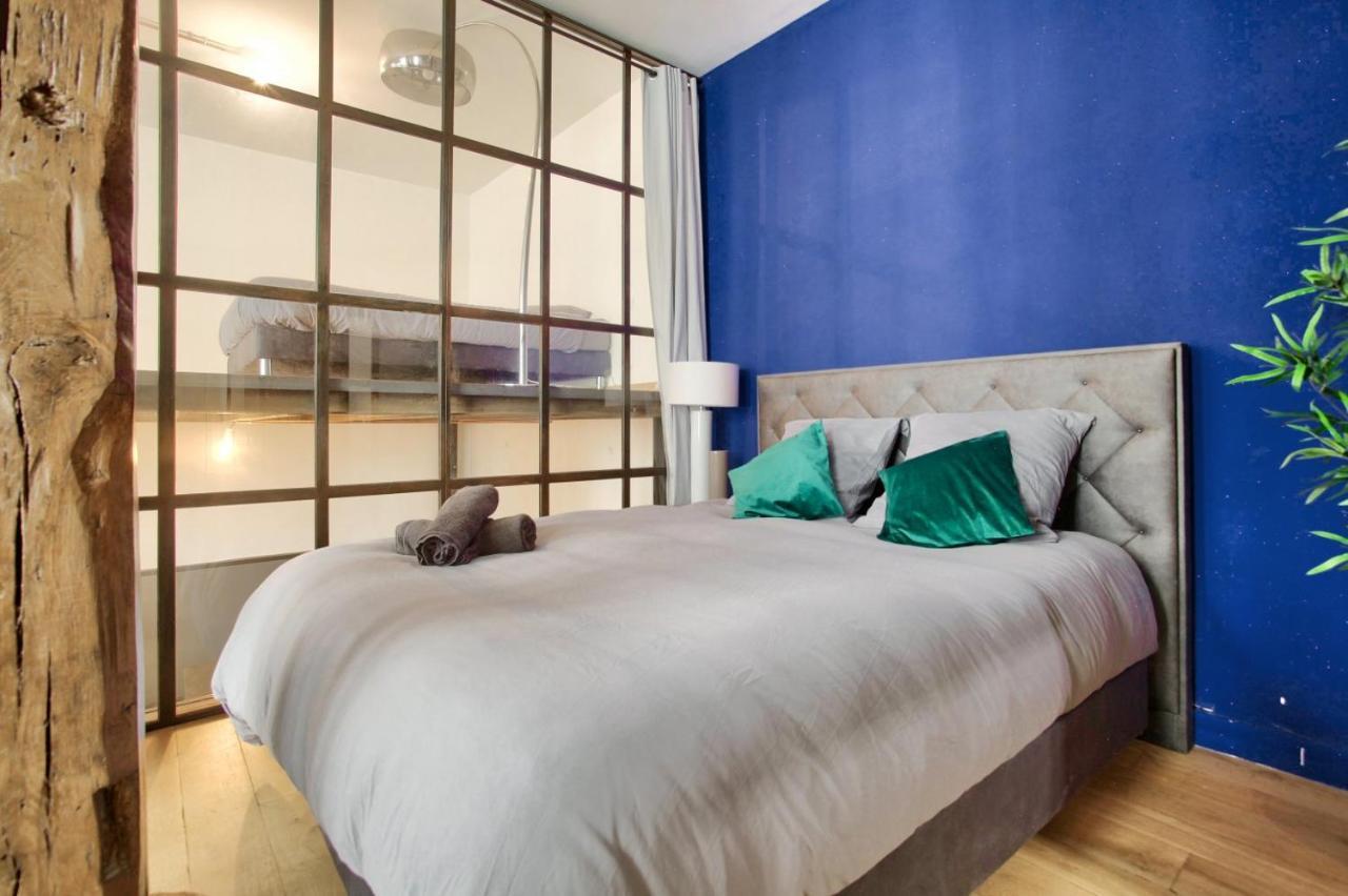 Luxurious 2 Bedrooms Le Marais Nazareth Free Netflix Parijs Buitenkant foto